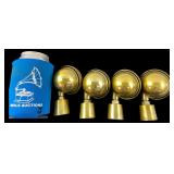 Shepherd Brass Ball Casters Set of 4