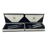 Presidential Silver-Tone Pen Sets