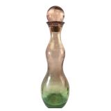 Made in Spain Decorative Glass Decanter 21" H