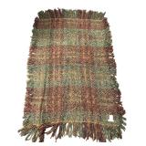Like-New Pottery Barn Woven Plaid Throw Blanket