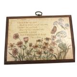Thomas Blake The Searcher Poem Wooden Plaque