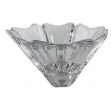 Orrefors Sweden Crystal Scalloped Bowl