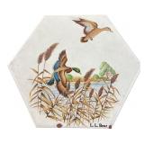 L.L. Bear for Jenny Designs Mallard Duck Tile