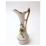 Bel-Terr China 22kt Gold Sunflower Pitcher
