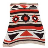 Southwestern Style Geometric Crochet Afghan