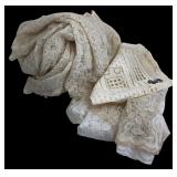 Assorted Cut Lace Scrap Fabric Pieces