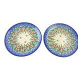 Kalich Boleslawiec Unikat Pottery Plates 7.5"