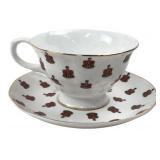 Edwardian Collection Crown Teacup & Saucer