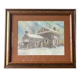 Peter Sculthorpe Valley Forge Watercolor Print