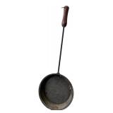 Long-Handled Iron Hearth Skillet