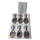 Bradford Editions Elvis Guitar Ornaments