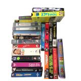 Box Lot of Sci-Fi, Horror & Comedy VHS Tapes