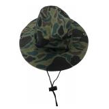 Camouflage Boonie Hat with Chin Strap