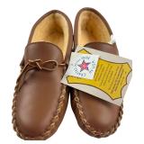 Sioux Mox Tru-Stitch Leather Moccasins Size 12