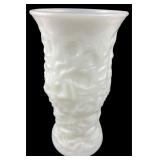 E.O. Brody Co. Milk Glass Crinkle Vase