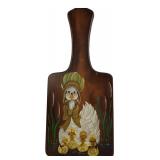Hand-Painted Mother Goose Wooden Paddle Board