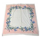 Floral Pattern Square Tablecloth 48x48