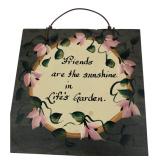 South Eden Art Painted Slate Friendship Sign