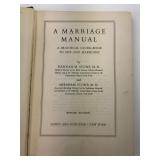 1935 Simon & Schuster A Marriage Manual Book