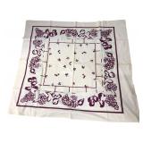 Purple Fruit Pattern Tablecloth