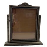 Carved Wood Tabletop Swivel Picture Frame