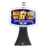 IGT Red Hot 21 Double Diamond Slot Topper