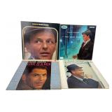 Frank Sinatra 4-LP Vinyl Record Lot