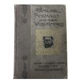 Rare 1887 Monteith Familiar Animals Book