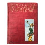 1928 Pinocchio by C. Collodi Illustrated K. Wiese