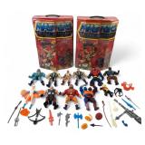 Mattel Masters of the Universe Figure & Case Lot