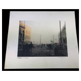 1999 Signed A/P San Marco Piazza Print