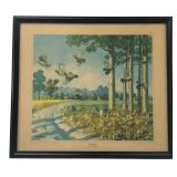 Richard E. Bishop Flushed Bobwhite Quail Print