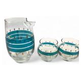 VTG Libbey San Juan Glass Barware Set