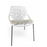 Casprini Caprice White Webbed Chair