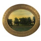 Framed Tinted Photo Lloyd Long Farm Luverne MN