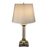 MCM Acrylic Table Lamp 28"H