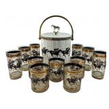 Racing Form 13-Piece Barware Set