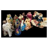 15pc Don Jose Balagna Original Nativity Set
