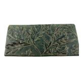 Pewabic Pottery Oak Leaf & Acorn Art Tile 2010