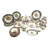 Palissy Game Series English Dinnerware with...