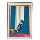 1970 Peter Max Catch 13 Framed Poster
