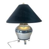 VTG Karl Springer Style Chrome & Lucite Lamp