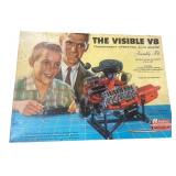 Renwal Visible V8 Engine Model Kit No. 802