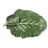 Bordallo Pinheiro Majolica Cabbage Serving Dish