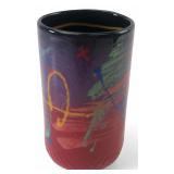 Michael Kifer Contemporary Art Pottery Vase 4.5H