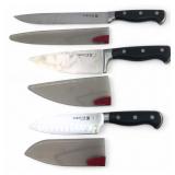 Sabatier 3-Piece Kitchen Knife Set with Guards