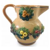 VTG Robbiano Italy Majolica Pitcher