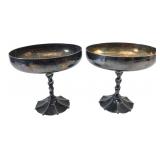 Reed & Barton 1031 Silver Plated Compotes