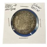1885-P Morgan Silver Dollar