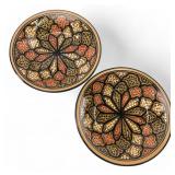 Pr. Le Souk Ceramique Honey Mosaic Bowls